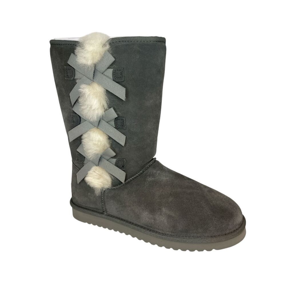 UGG Koolaburra by UGG W Victoria Tall for women, size 12, color: Gray